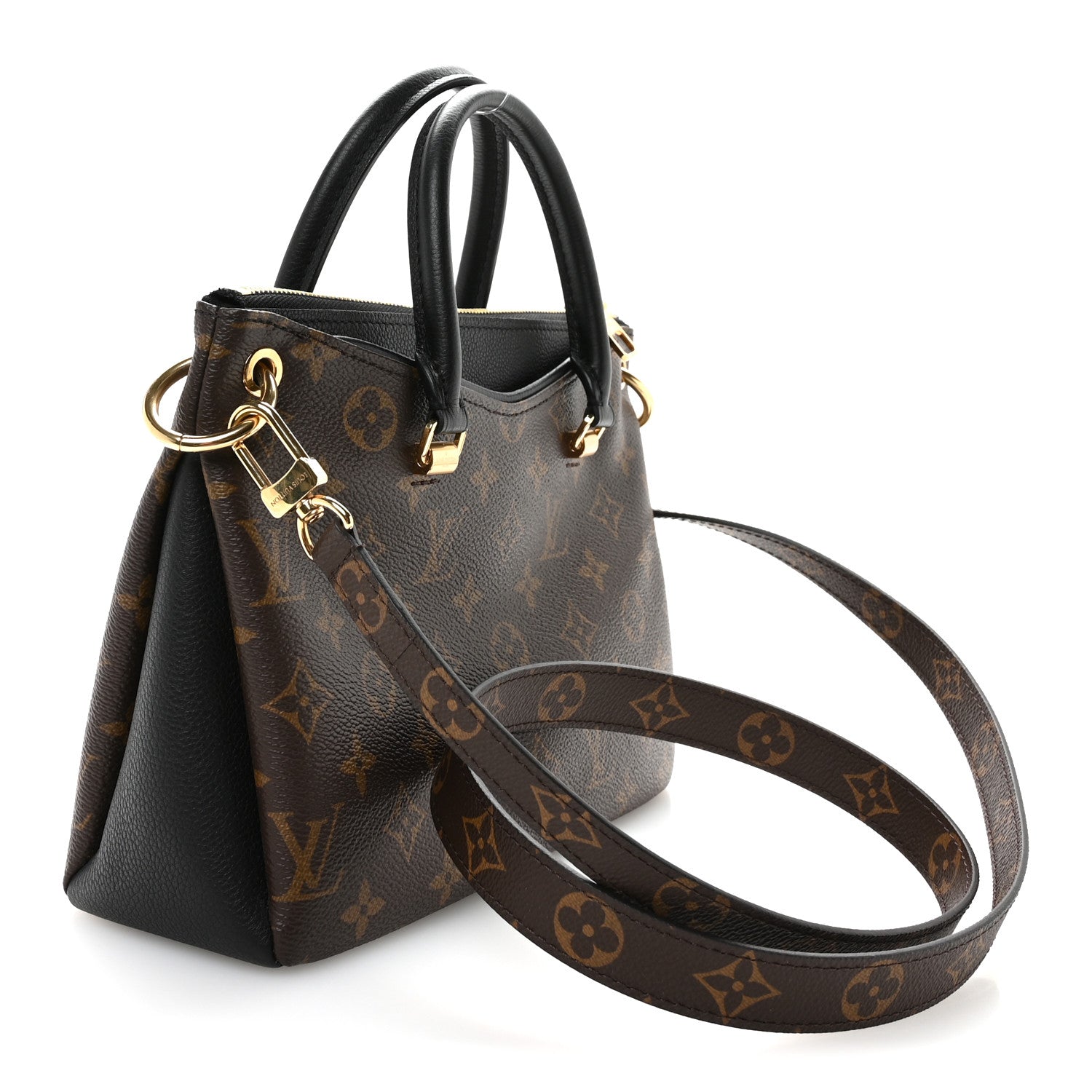 Louis Vuitton Monogram Pallas Full BB Black 3 of 11