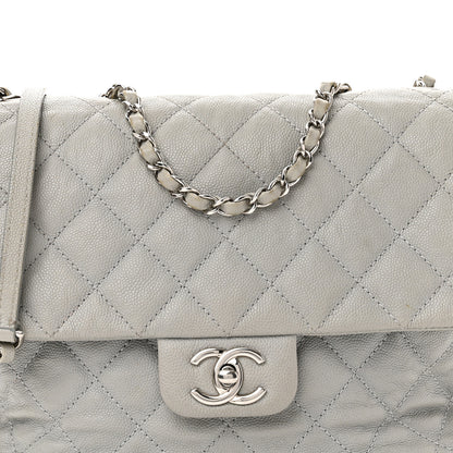 Chanel Caviar Quilted Large Urban Companion Flap Grey 8 of 11