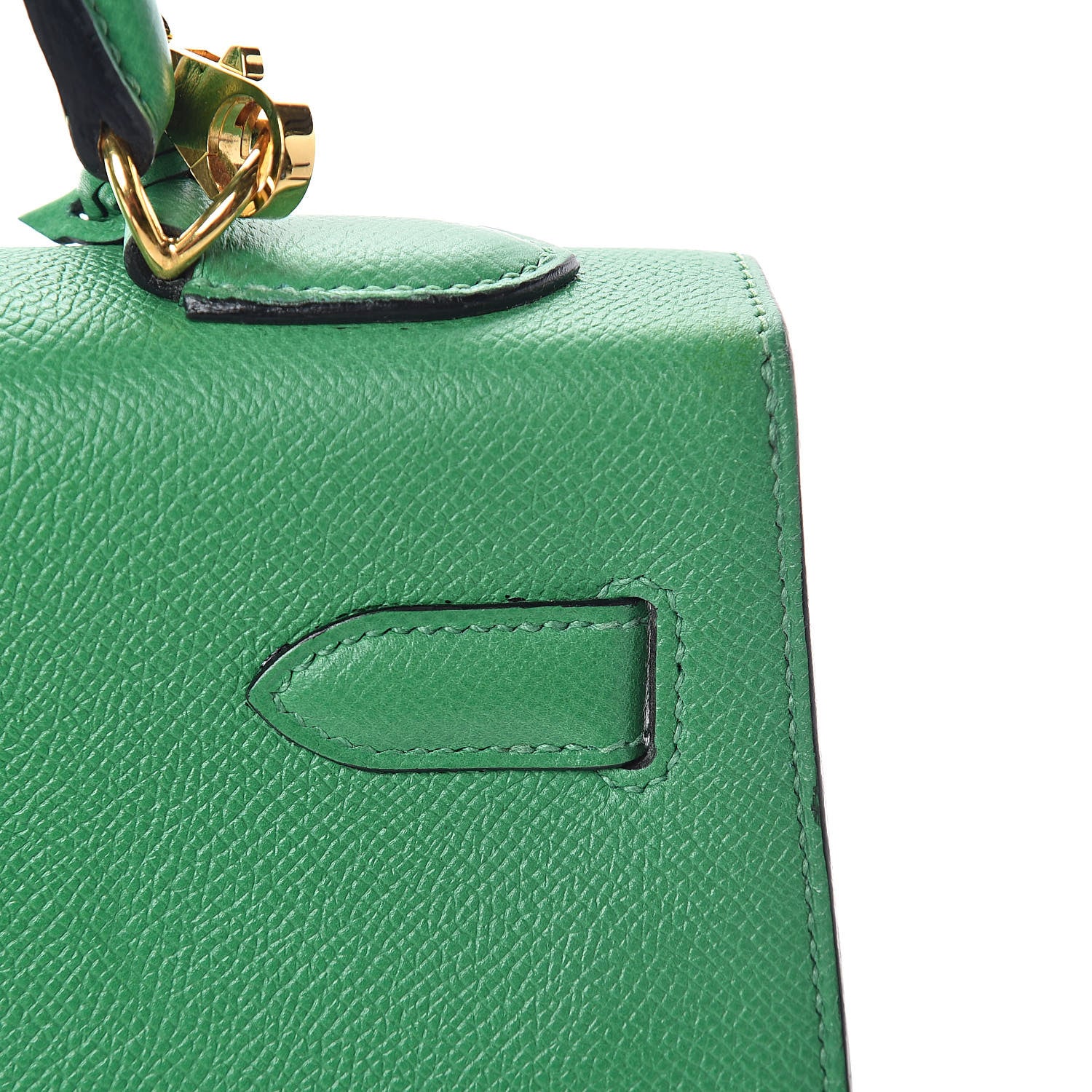 Hermes Epsom Kelly Sellier 32 Bamboo 9 of 34