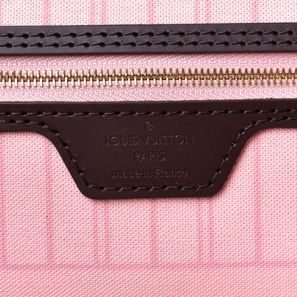 Louis Vuitton Damier Ebene Neo Neverfull MM Rose Ballerine 5 of 5