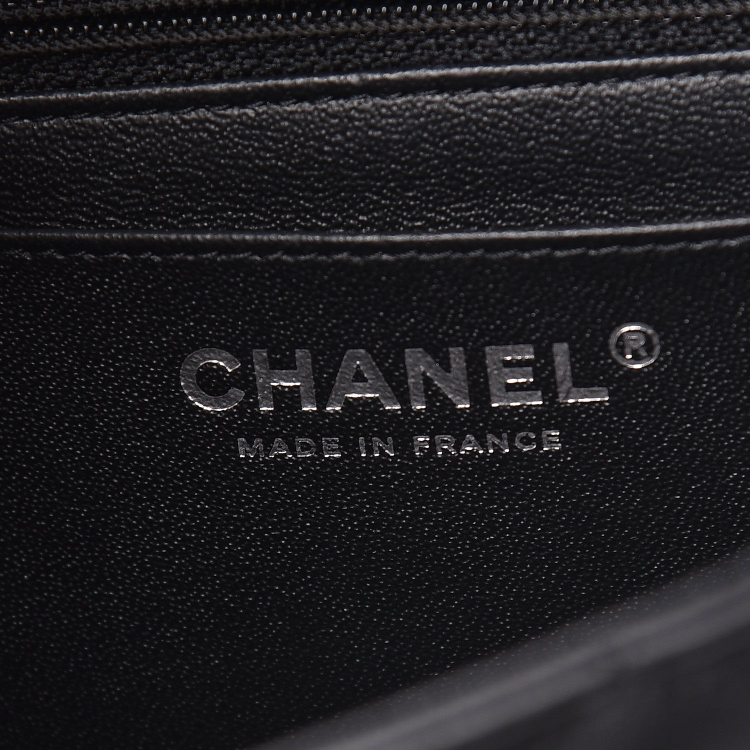 Chanel Lambskin Quilted Mini Rectangular Flap Black 6 of 13
