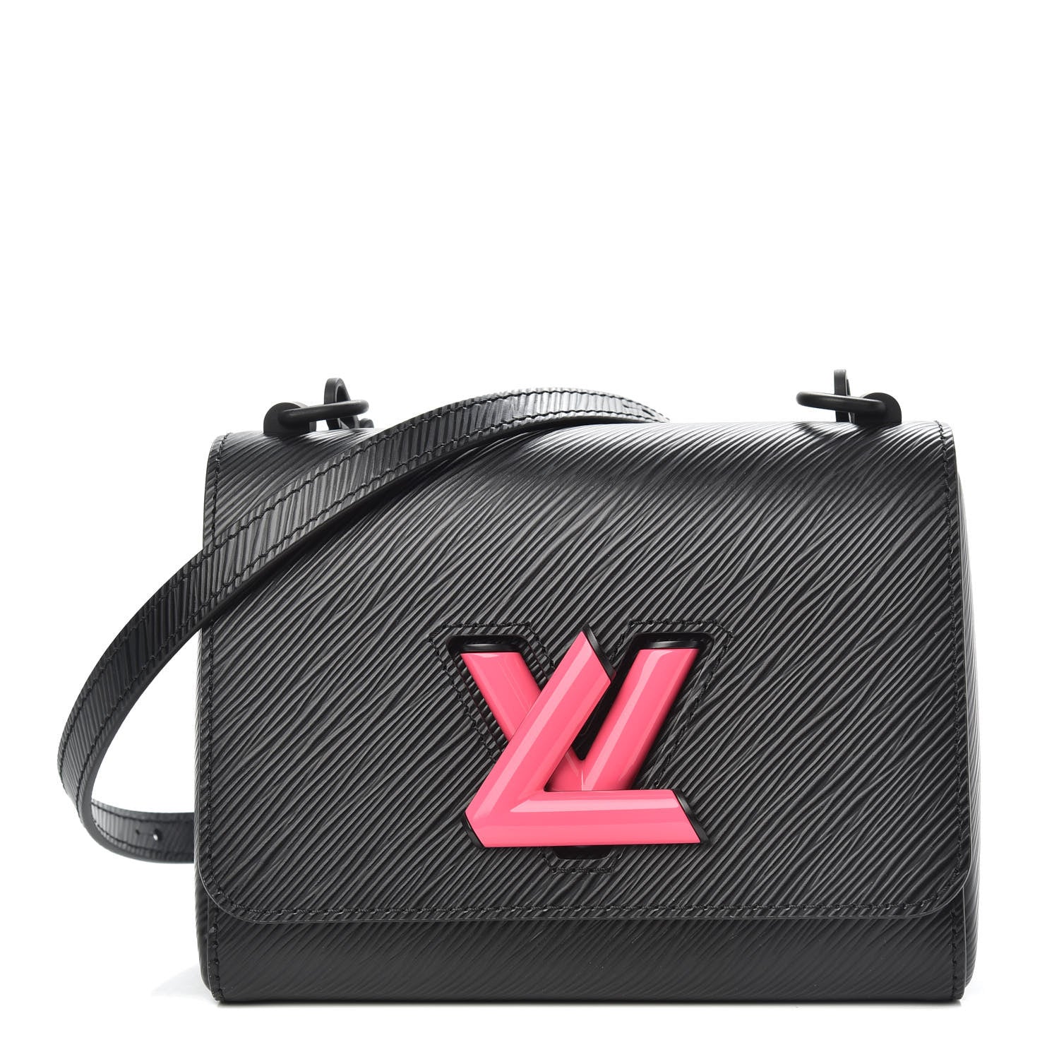 Louis Vuitton Epi Twist Shoulder Bag PM Black Pink 1 of 10