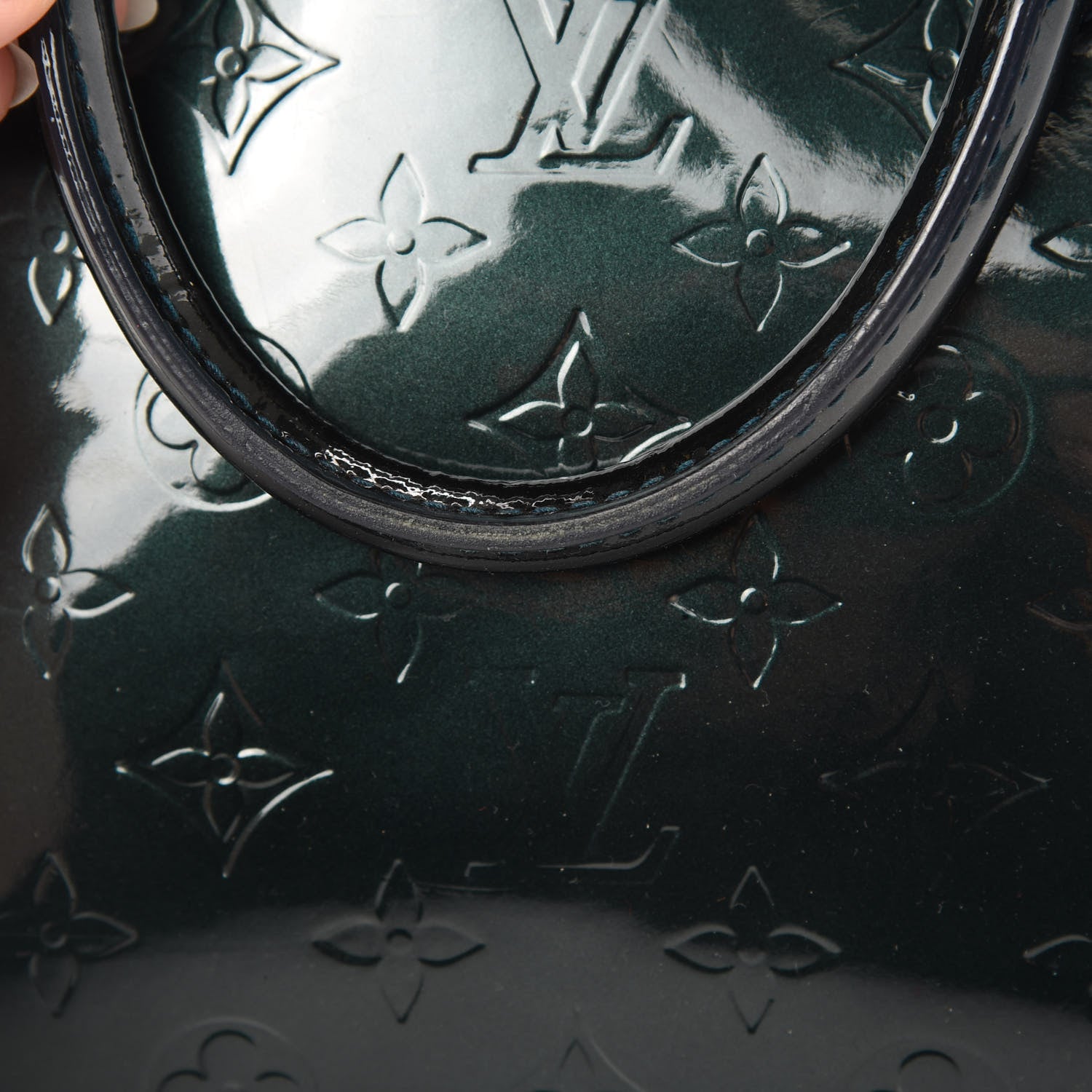 Louis Vuitton Vernis Alma PM Blue Nuit 14 of 16