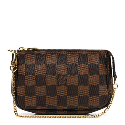 Louis Vuitton Damier Ebene Mini Pochette Accessories 1 of 7