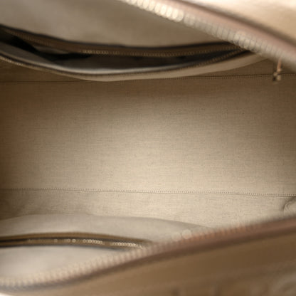 Gucci Piuma Calfskin Jumbo GG Embossed Large Duffle Bag Good Taupe 4 of 10