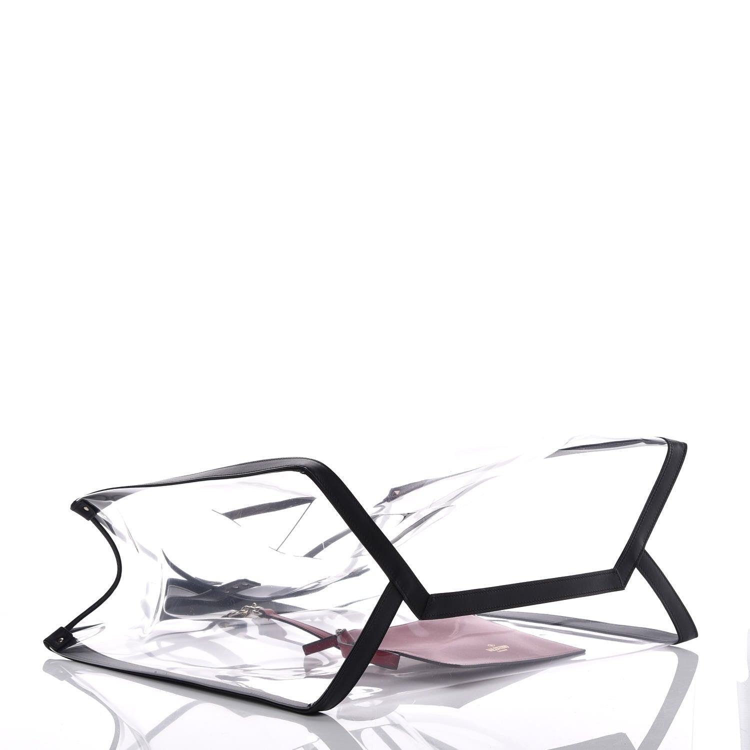 Valentino Garavani Plexy VLTN Large Shopping Bag Transparent 5 of 11