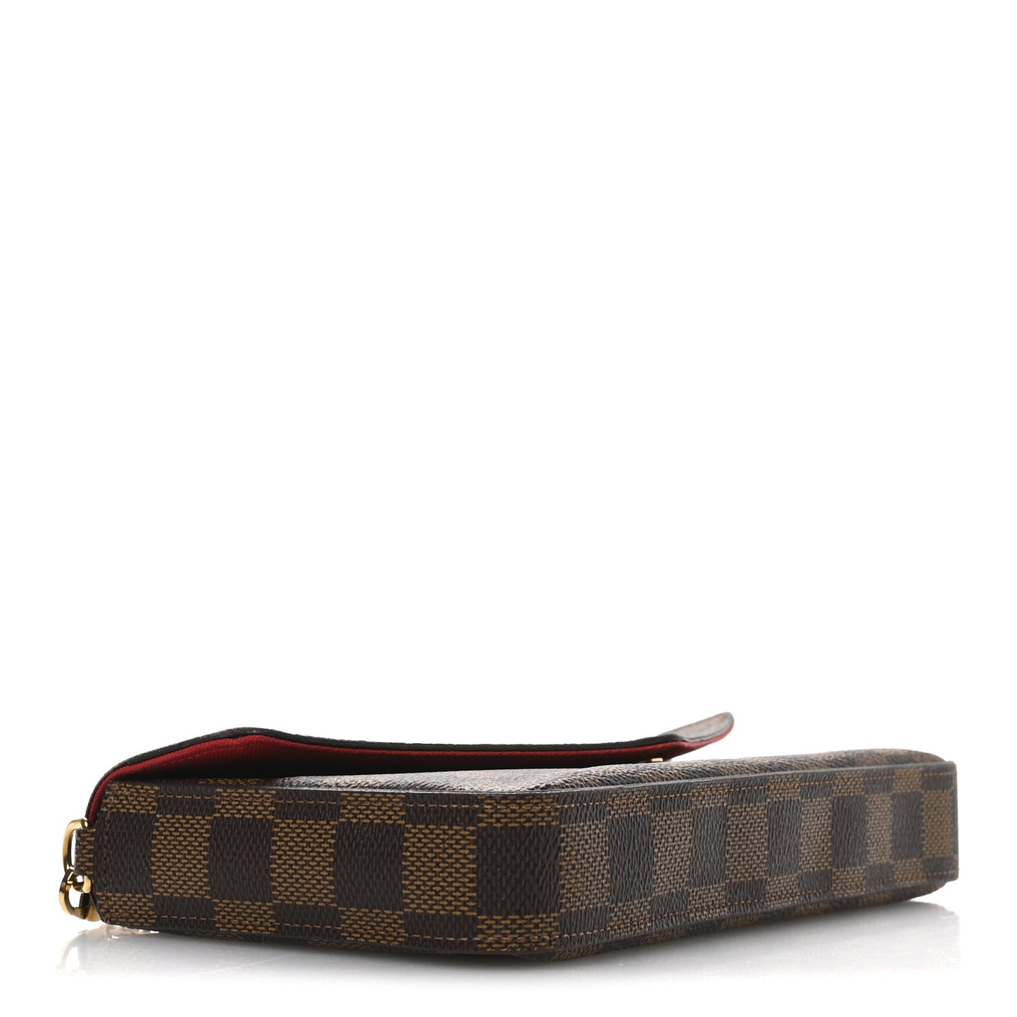 Damier Ebene Pochette Felicie Chain Wallet