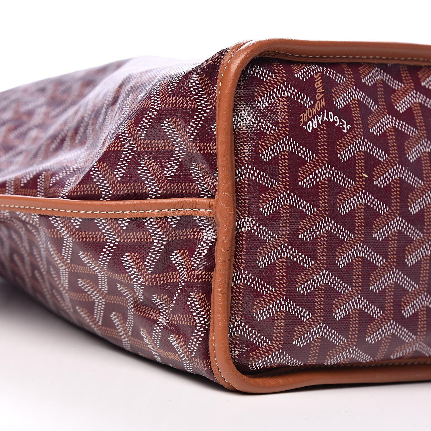 Goyard Goyardine Reversible Anjou PM Burgundy 13 of 18