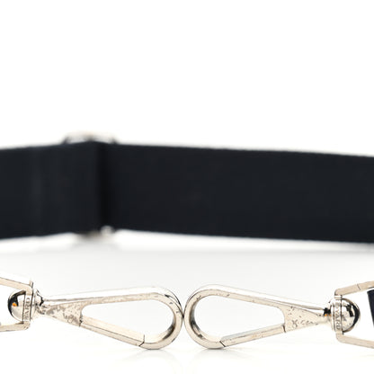 Goyard Canvas Calfskin Adjustable Shoulder Strap Navy 3 of 6