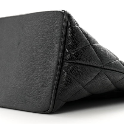 Chanel Caviar Quilted Medallion Tote Black 10 of 12