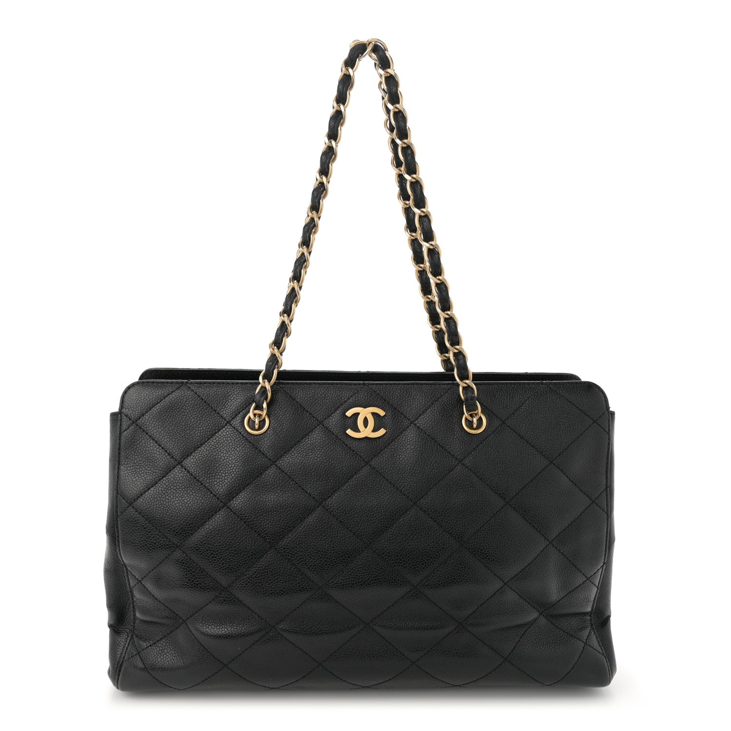 Chanel Caviar Quilted Flap Shoulder Bag Black 1 of 14