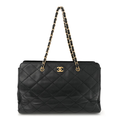 Chanel Caviar Quilted Flap Shoulder Bag Black 1 of 14