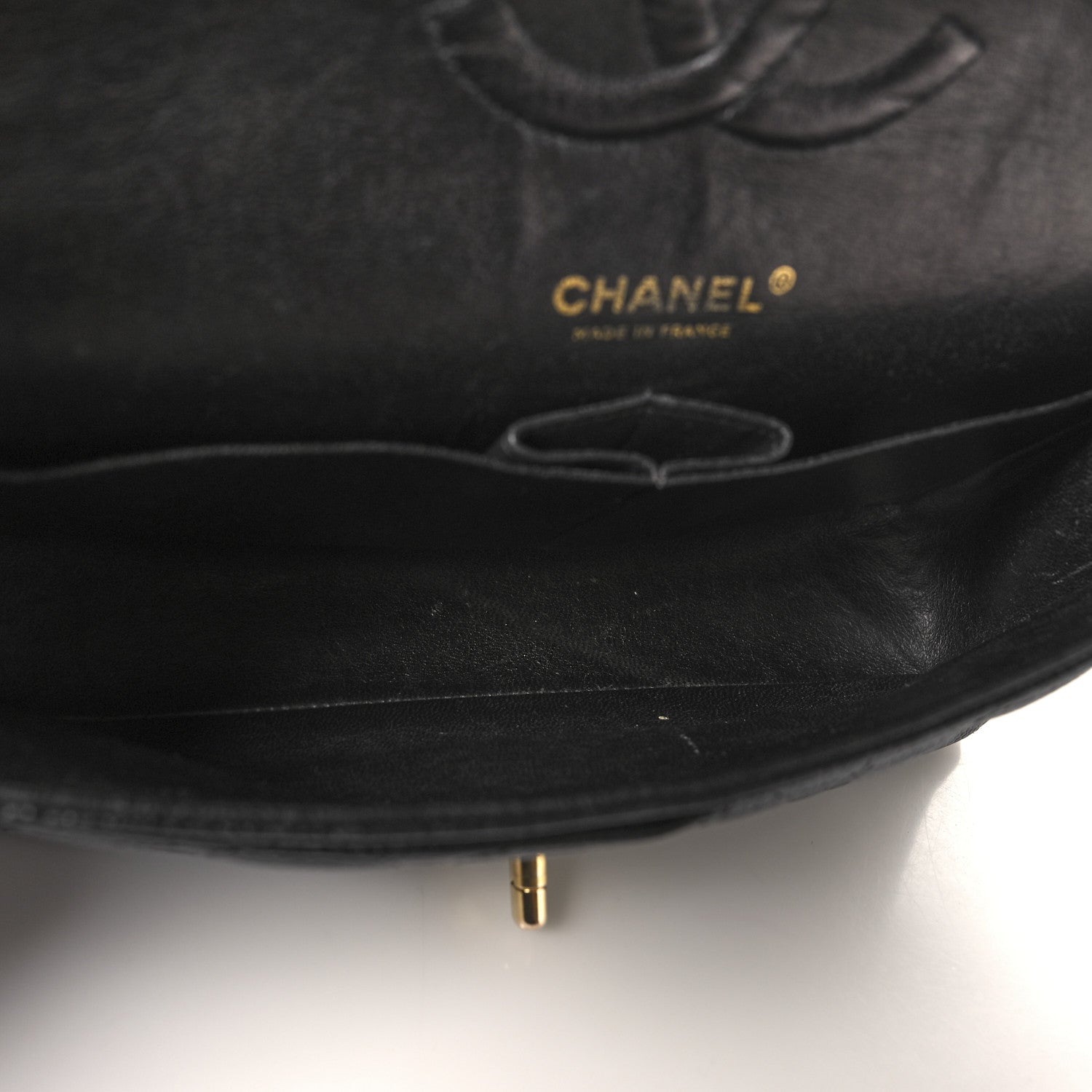 Chanel Caviar Quilted Medium Double Flap Black 5 of 10