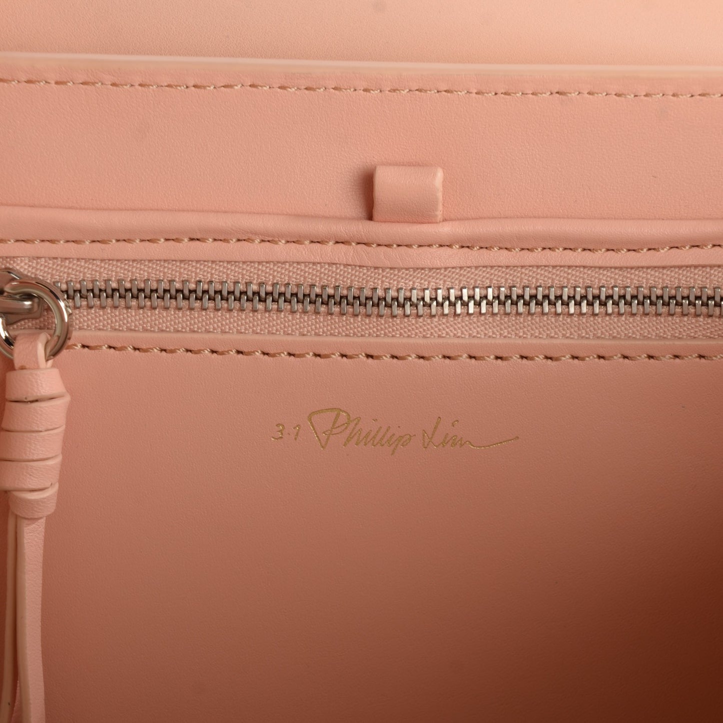 3.1 Perforated Calfskin Suede Mini Pashli Satchel Beige