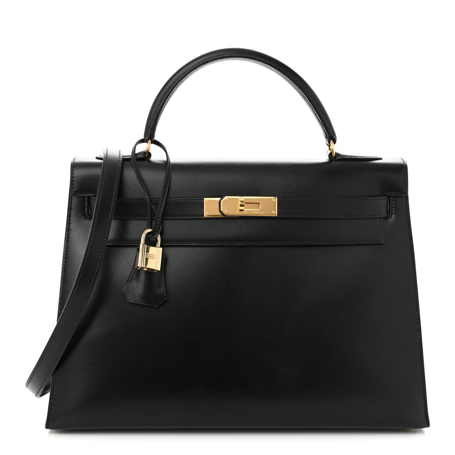 Hermes Box Kelly Sellier 32 Black 1 of 17