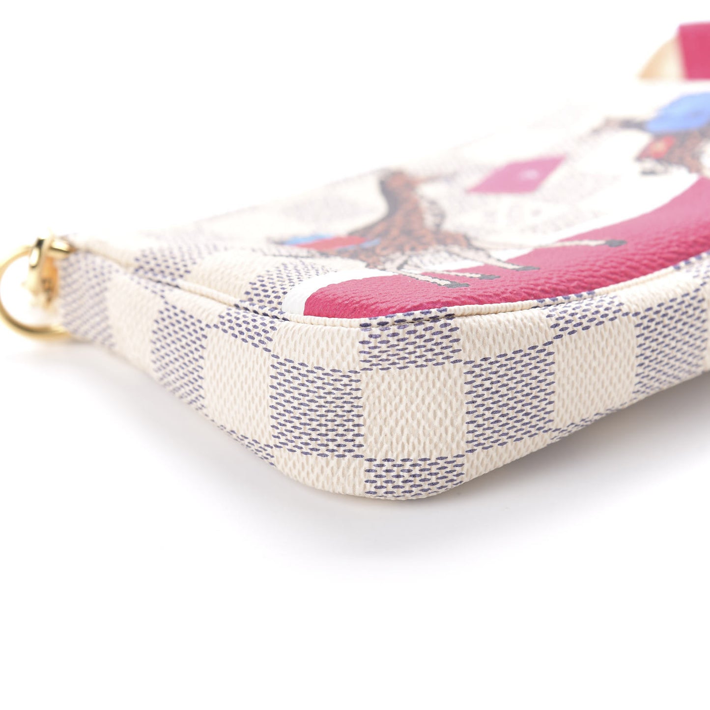 Damier Azur 2017 Christmas Animation Mini Pochette Accessories