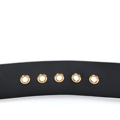 Christian Dior Calfskin Diorquake Belt 75 Black 6 of 8