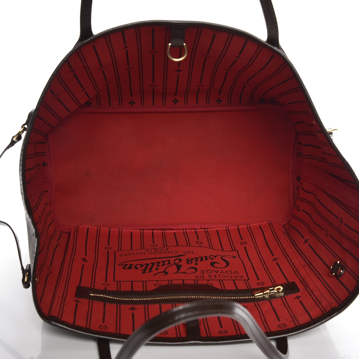 Louis Vuitton Damier Ebene Neverfull MM 5 of 8