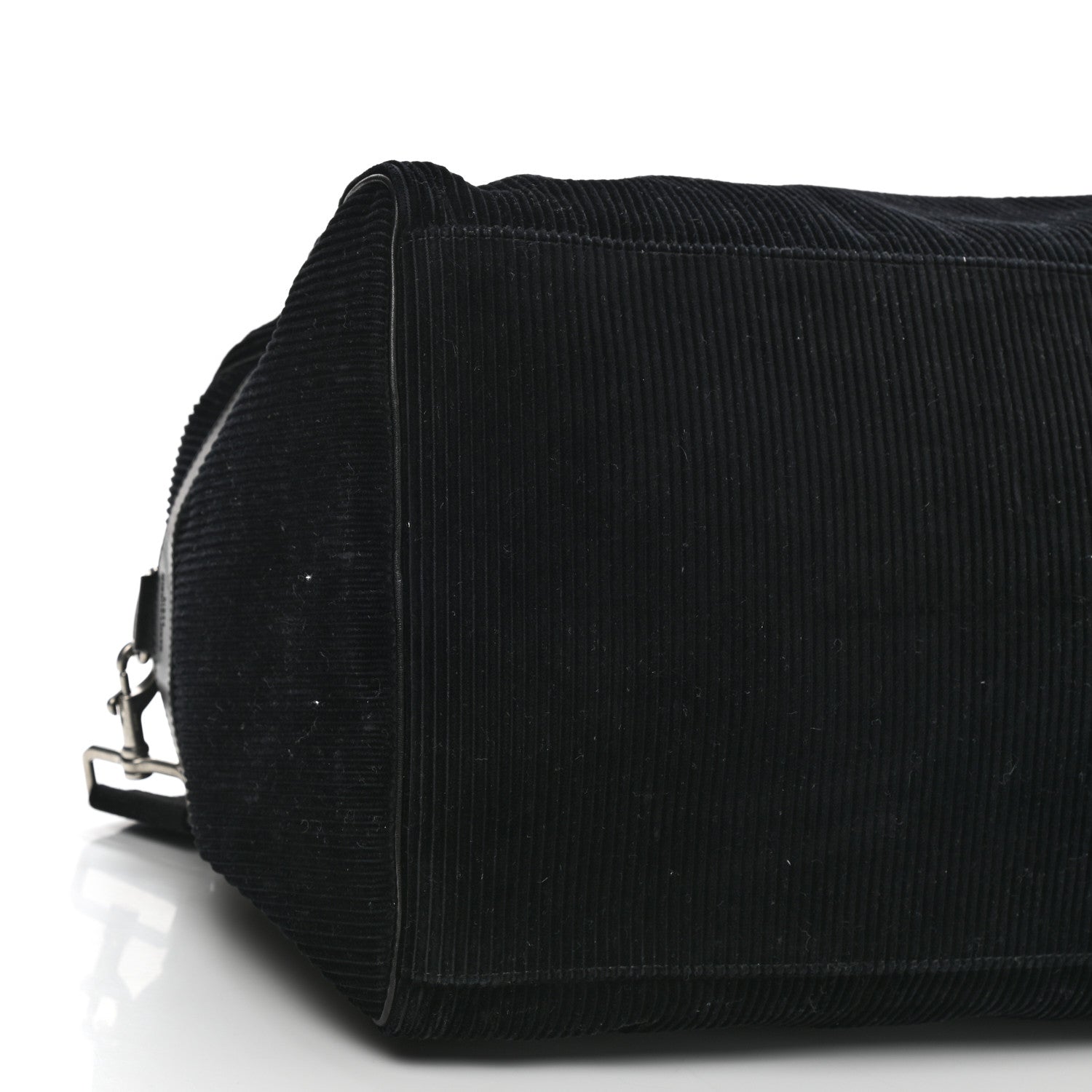 Saint Laurent Corduroy Andy Duffle Bag Black 9 of 10