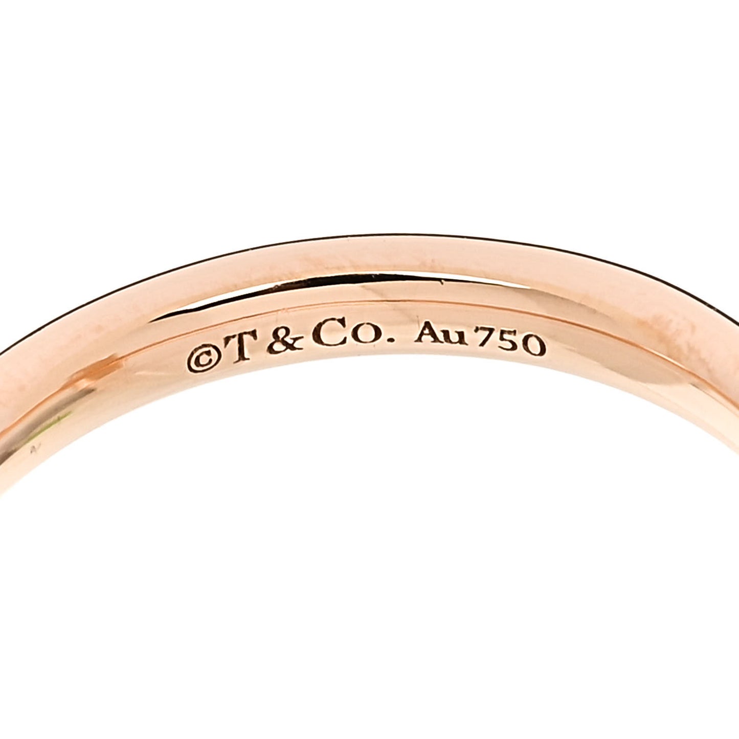 18K Rose Gold T T1 Ring 53 6.25
