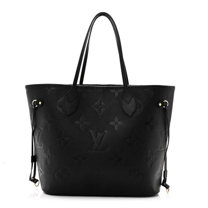 Louis Vuitton Empreinte Monogram Giant Neverfull MM Black 1 of 10