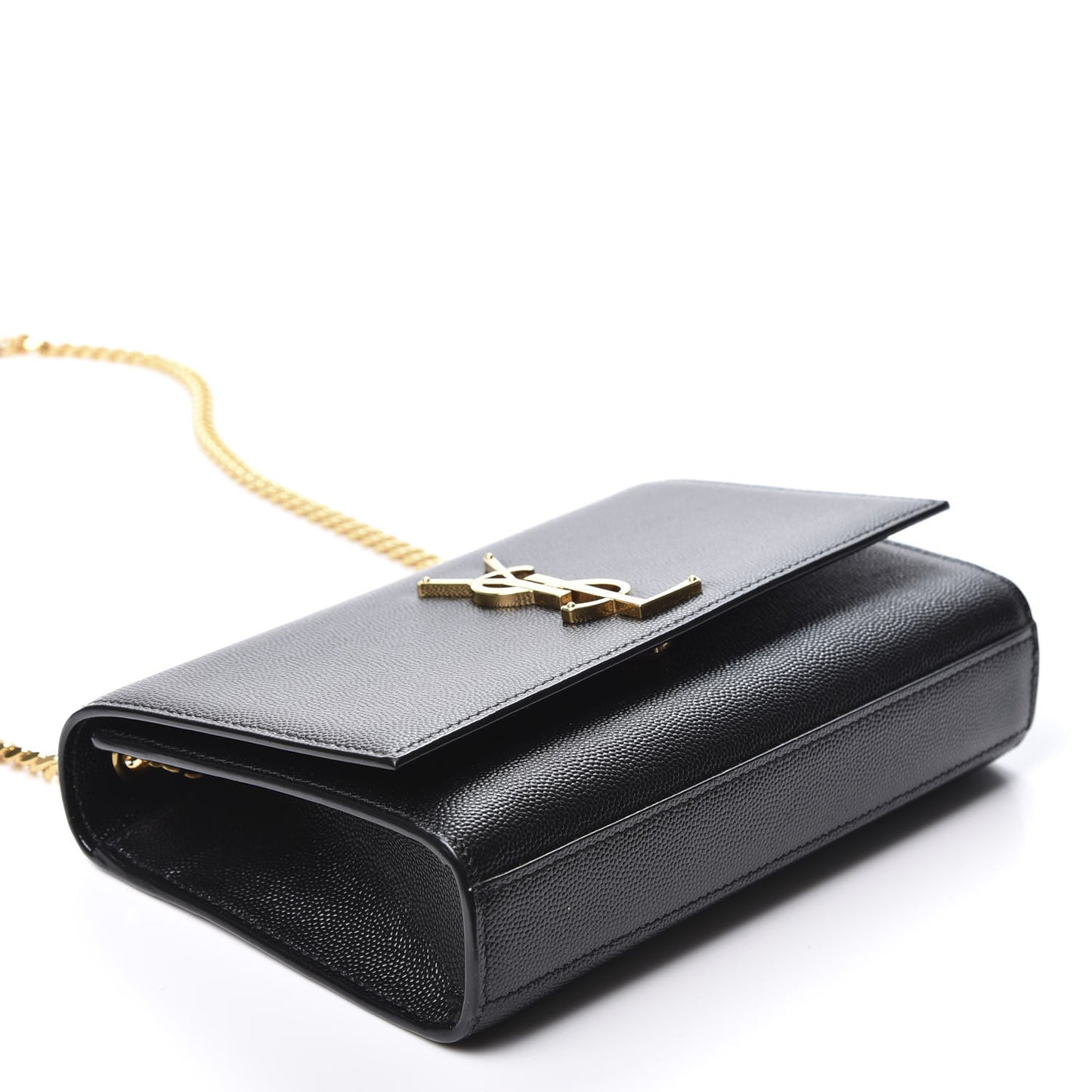 Grain De Poudre Small Monogram Kate Satchel Black