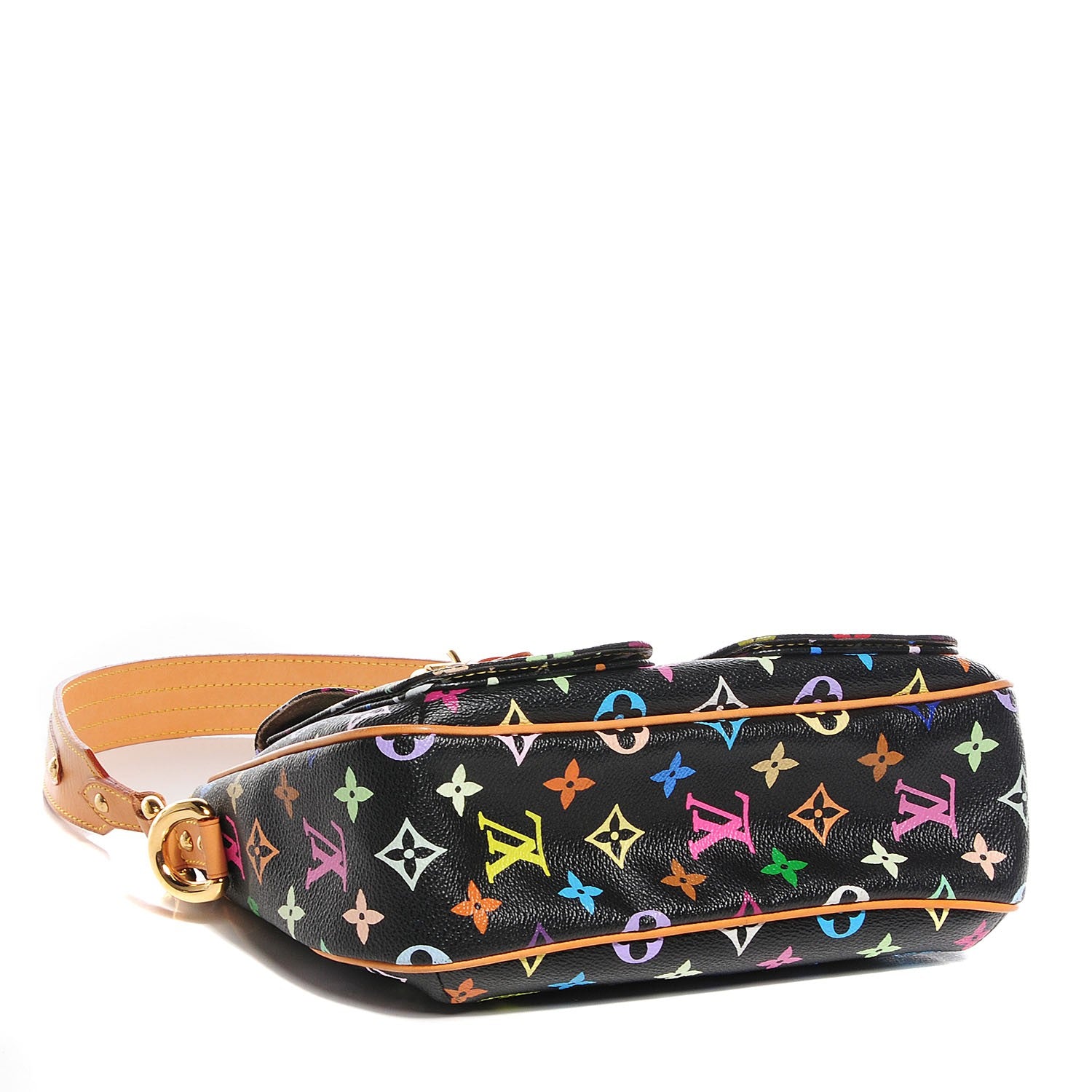 Louis Vuitton Monogram Multicolor Lodge PM Black 4 of 7