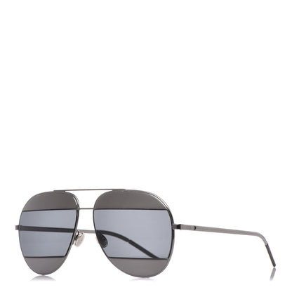Christian Dior Split 1 Aviator Sunglasses Black 1 of 8