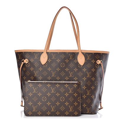 Louis Vuitton Monogram Neo Neverfull MM Rose Ballerine 1 of 12