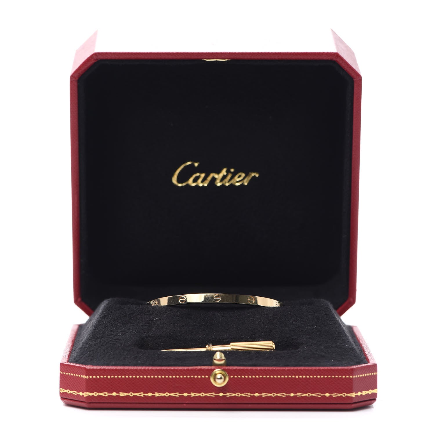 Cartier 18K Yellow Gold Small LOVE Bracelet 16 7 of 7