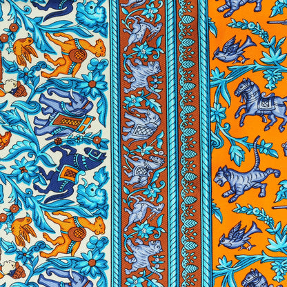 Hermes Silk Chasse En Inde Scarf 90 1 of 4