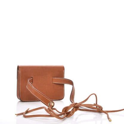 Hermes Barenia Pochette Belt Bag Fauve 3 of 7