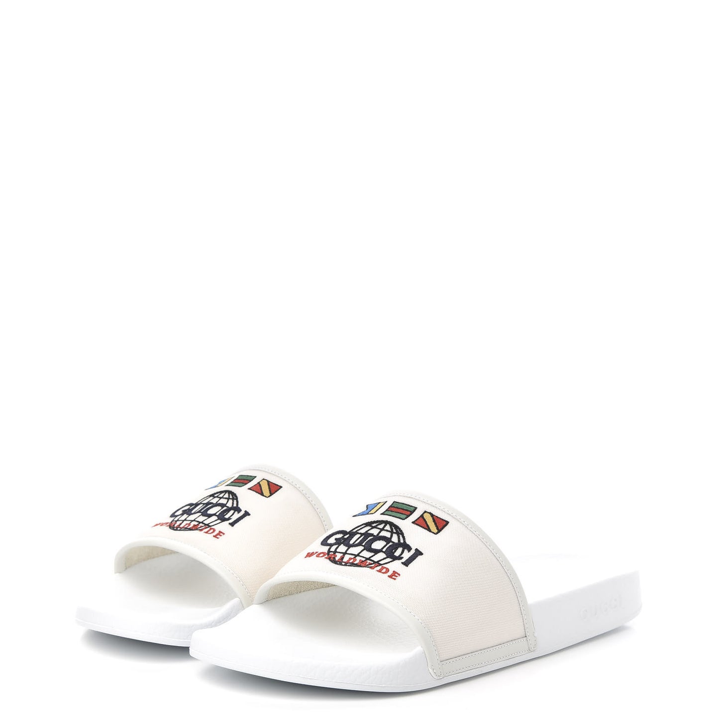 Canvas Worldwide Mens Pursuit Slide Sandals 10 White