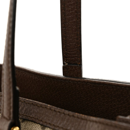 Gucci GG Supreme Monogram Medium Ophidia Shopping Tote Brown 14 of 16