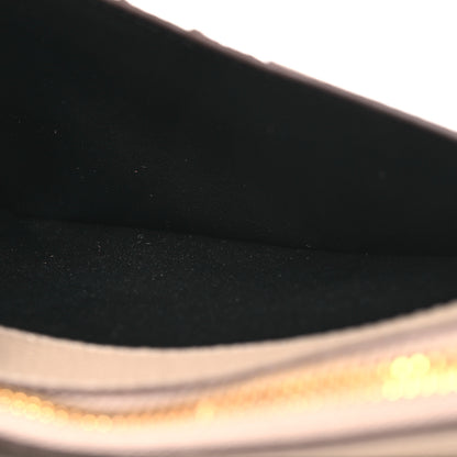 Tom Ford Grained Calfskin TF Wristlet Wallet Silk Taupe 9 of 10