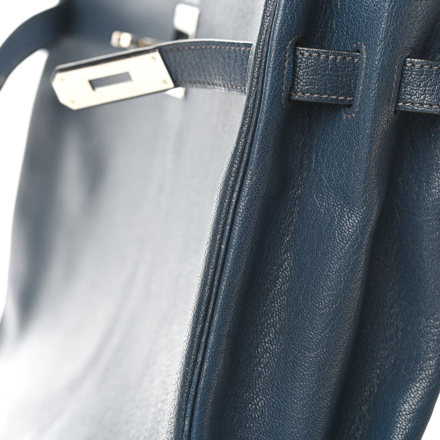 Hermes Chevre De Coromandel Kelly Retourne 35 Bleu De Prusse 40 of 41