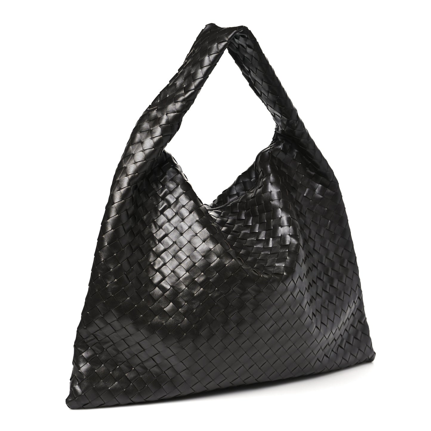 Calfskin Intrecciato Large Hop Fondant