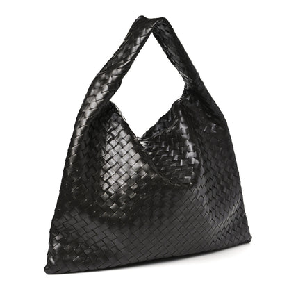 Bottega Veneta Calfskin Intrecciato Large Hop Fondant 2 of 9