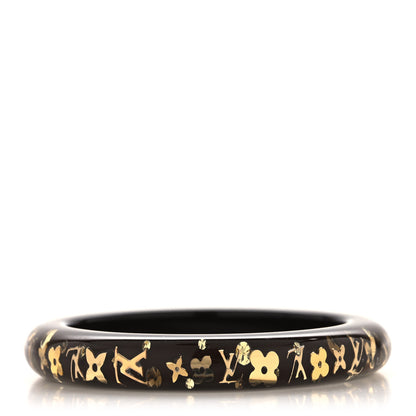 Louis Vuitton Resin Swarovski Medium Inclusion Bracelet PM Marron 3 of 3