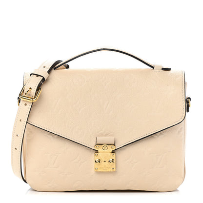 Louis Vuitton Empreinte Pochette Metis Creme 1 of 9