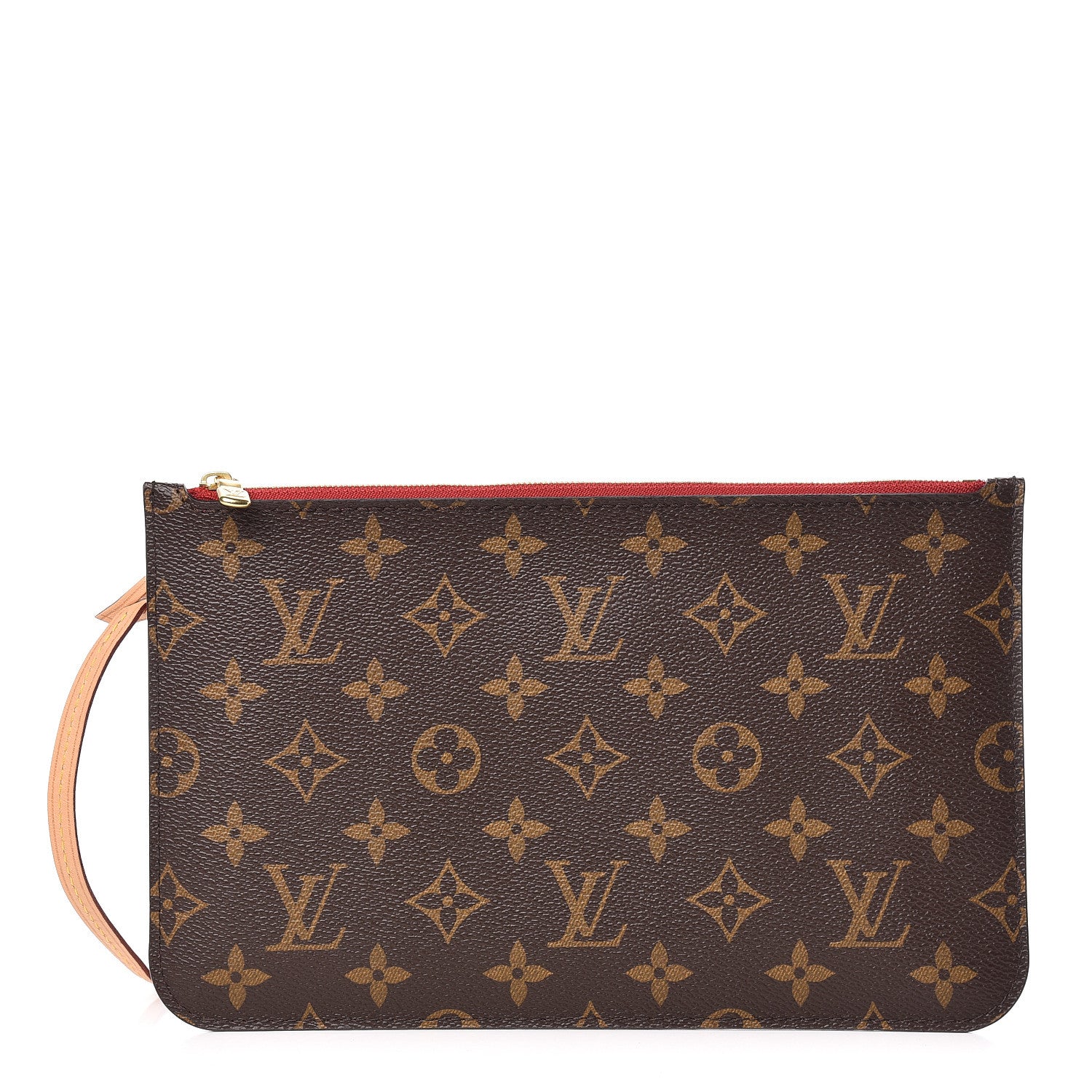 Louis Vuitton Monogram Neverfull MM GM Pochette Cherry 1 of 7