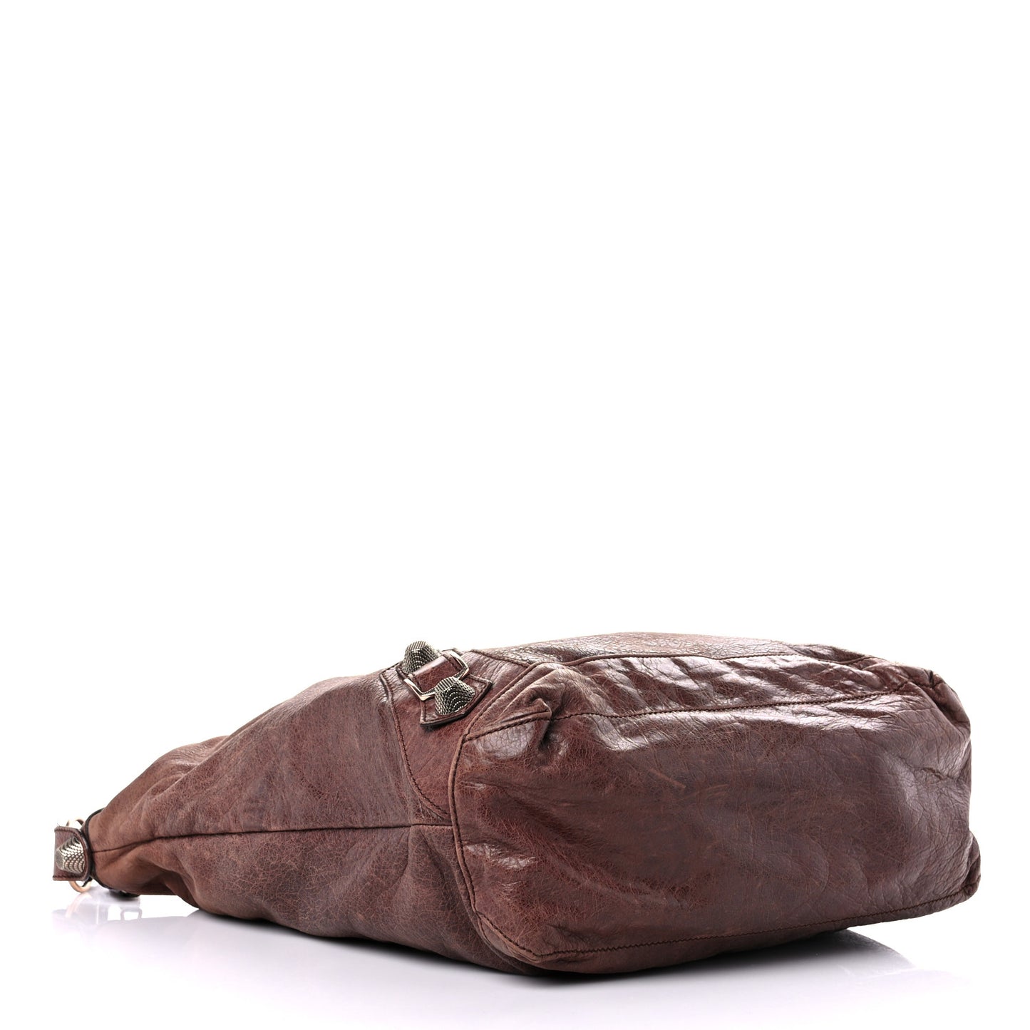 Agneau Giant 21 Rose Gold Hardware Day Hobo Castagna