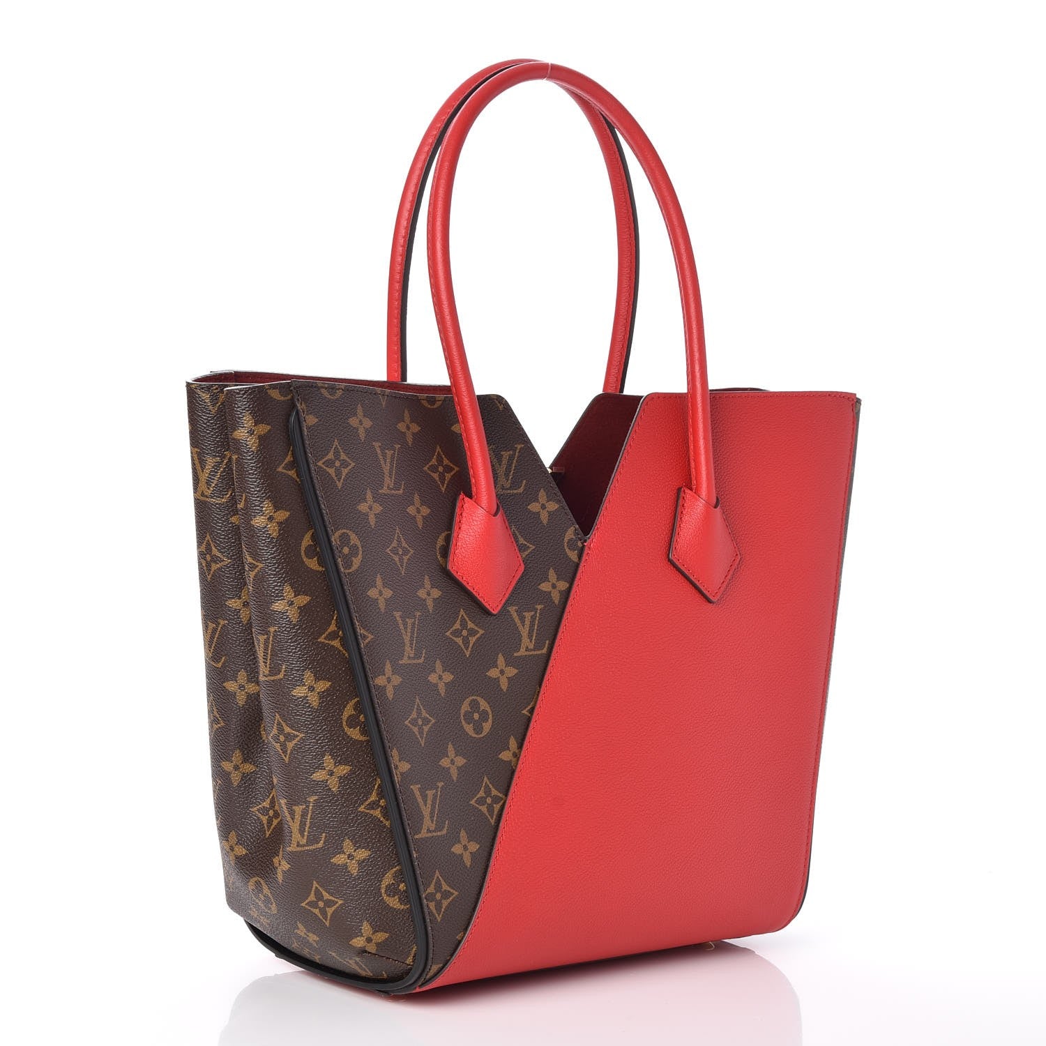 Louis Vuitton Calfskin Monogram Kimono Tote Cherry 3 of 7