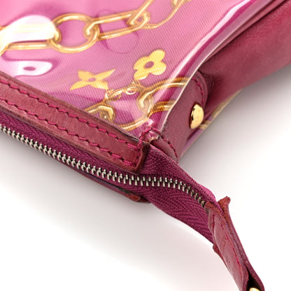 Louis Vuitton Monogram Charms Pochette Accessories Bag Fuchsia 17 of 18