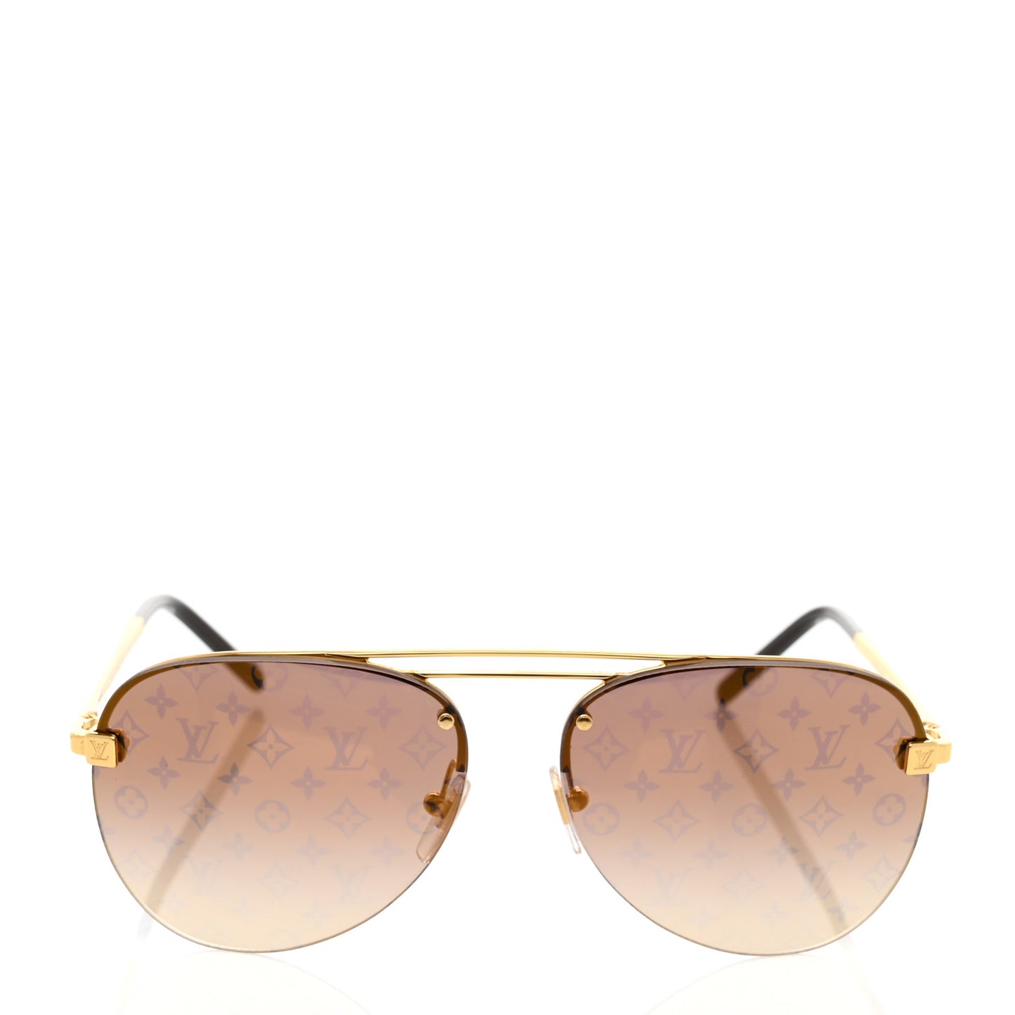 Clockwise Sunglasses Z1020E Gold Brown