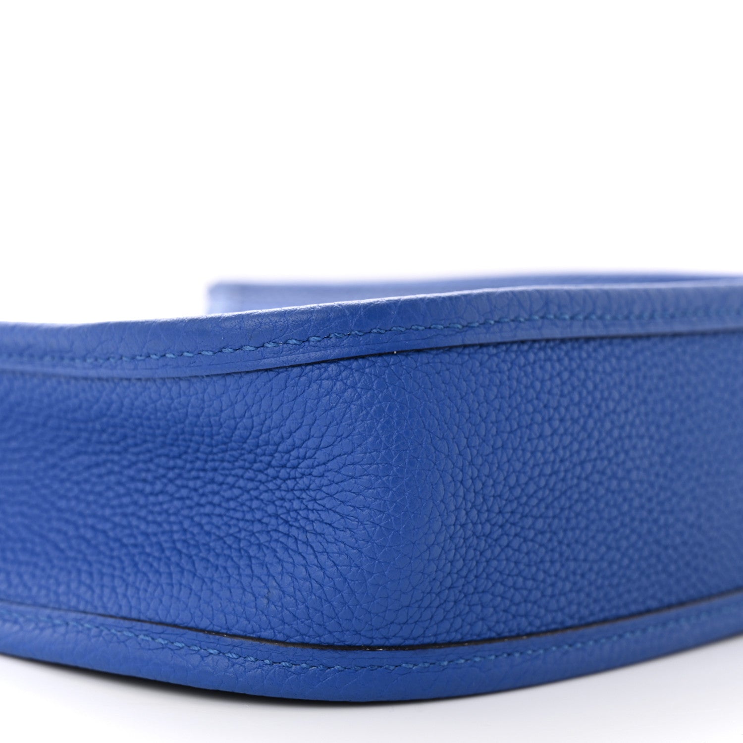 Hermes Taurillon Clemence Evelyne TPM Bleu Zellige 9 of 11