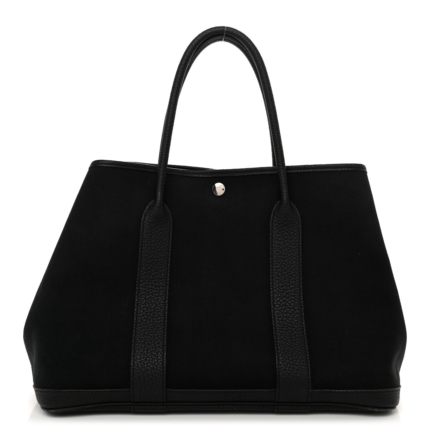 Hermes Toile Negonda Garden Party Tote 36 MM Black 1 of 11