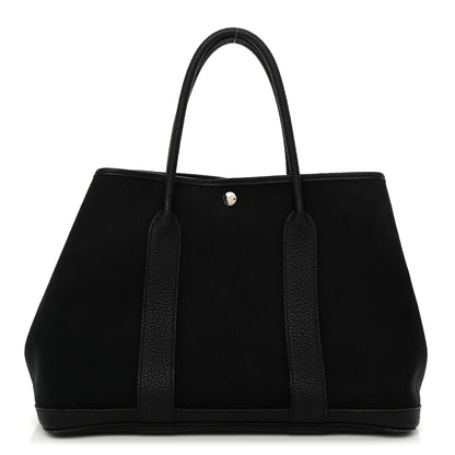 Hermes Toile Negonda Garden Party Tote 36 MM Black 1 of 11