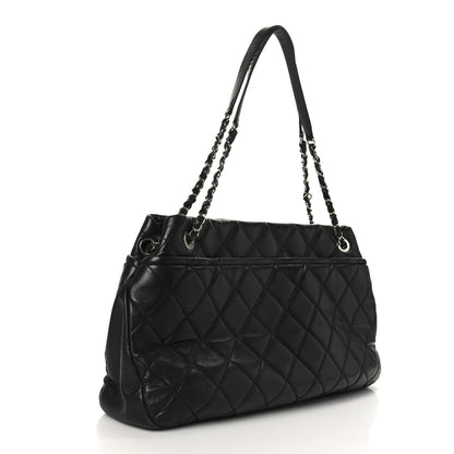 Chanel Caviar Quilted CC Timeless Soft Tote Black 3 of 10