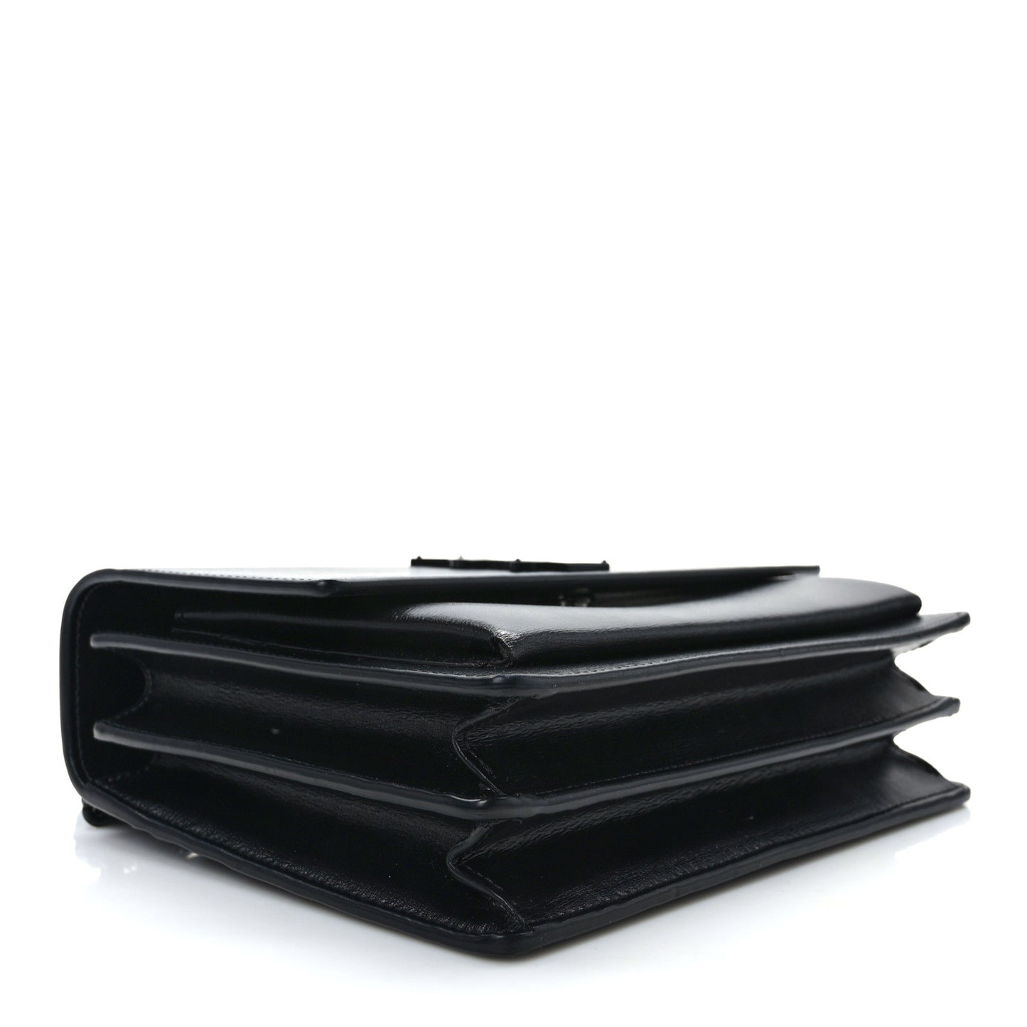 Calfskin Medium Monogram Monochrome Sunset Black